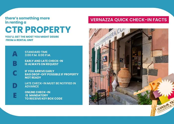 La Casa Di Eroico Vino Lägenhetshotell Vernazza